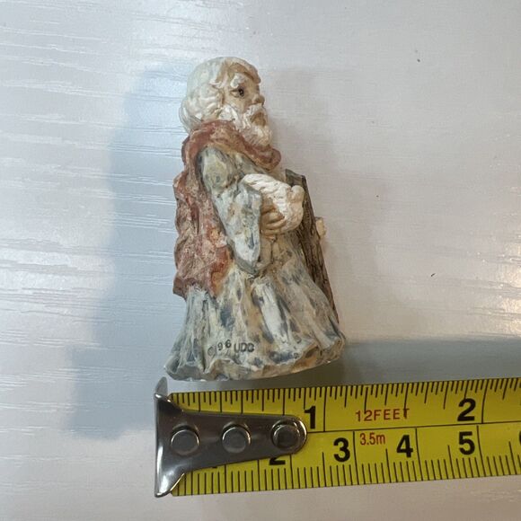 Vintage United Design Stone Critter Littles Noah Bible Figurine SCL-269 2” Used - Picture 6 of 6